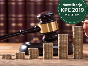 W związku z reformą KPC zmianie uległy też opłaty częściowe