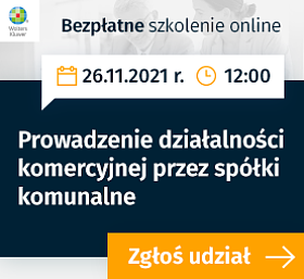 Prowadzenie działalności gospodarczej przez spółki komunale- bezpłatny webinar