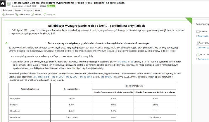 Analizy problemowe, komentarze praktyczne i poradniki