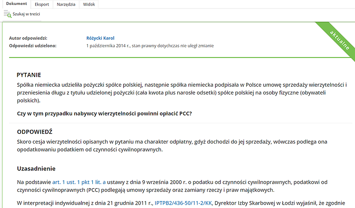 Konsultacje z ekspertami oraz baza pytań i odpowiedzi