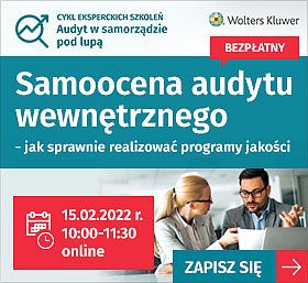 Samoocena audytu wewnętrznego – bezpłatne szkolenie online