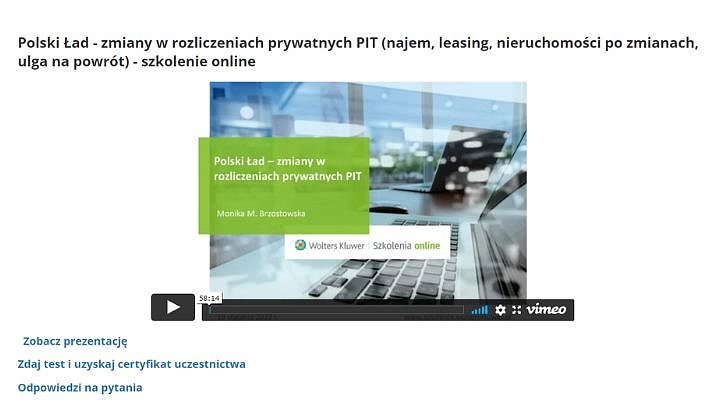 Certyfikowane szkolenia online – aż 24 webinary w roku!