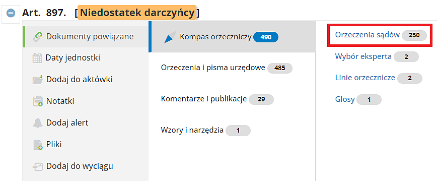 Odwołanie darowizny – budowa strategii procesowej na podstawie orzecznictwa w LEX-ie