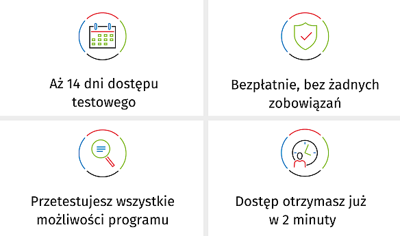 14 dni bezpłatnego dostępu testowego