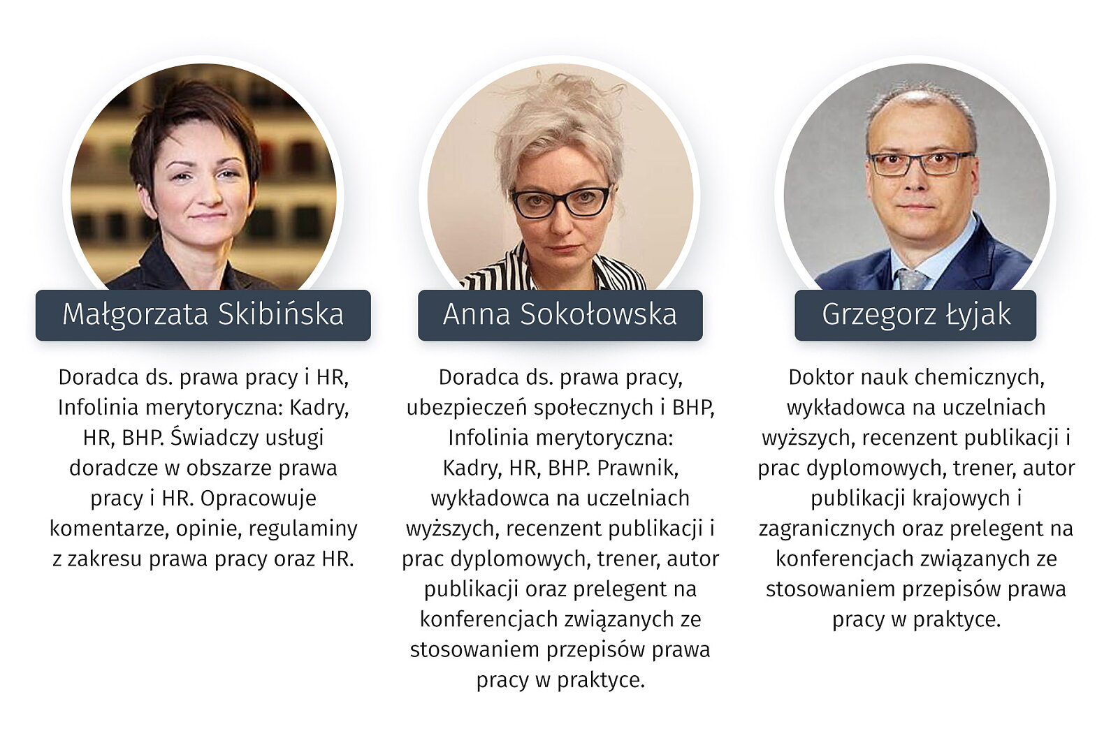 Na Twoje pytania odpowiadają doświadczeni prawnicy specjalizujący się w prawie pracy i ubezpieczeniach społecznych
