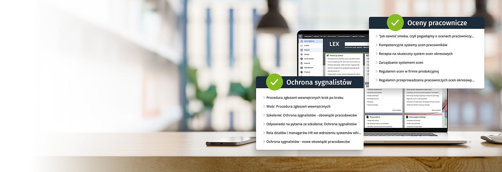 Wypróbuj&nbsp;LEX HR&nbsp;przez 14 dni za darmo LEX HR to eksperckie i aktualne treści wspierające specjalistów HR w efektywnym zarządzaniu zasobami ludzkimi, inspirują do implementacji innowacyjnych rozwiązań oraz wspomagają optymalizację procesów biznesowych w firmie.