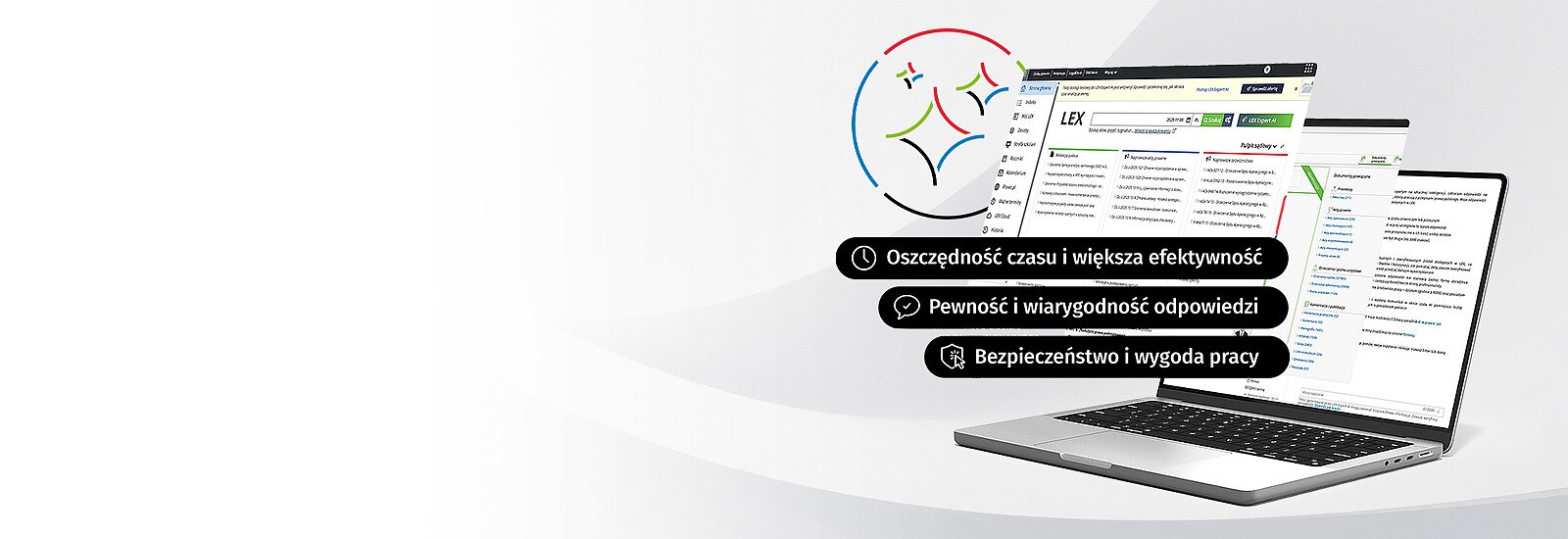 Wypróbuj LEX ESG z Expert AI&nbsp;przez 14 dni za darmo LEX ESG z Expert AI to kompleksowy program zapewniający dostęp do aktualnej bazy przepisów, komentarzy, praktycznych poradników i szkoleń online z zakresu zrównoważonego rozwoju, raportowania niefinansowego oraz wymogów środowiskowych, społecznych i ładu korporacyjnego.W ramach rozwiązania dostępny jest także LEX Expert AI – specjalistyczny czat AI bazujący na wiarygodnych zasobach LEX, który pomaga szybciej analizować skomplikowane zagadnienia ESG, weryfikować obowiązki prawne i sprawnie znajdować potrzebne informacje. Poznaj LEX Expert AI&nbsp; -&nbsp;nowoczesny czat AI bazujący na zasobach LEX. Skorzystaj z dostępu testowego i wykorzystaj 20 zapytań.Zadawaj pytania w potocznym języku, tak jakbyś rozmawiał z ekspertem.