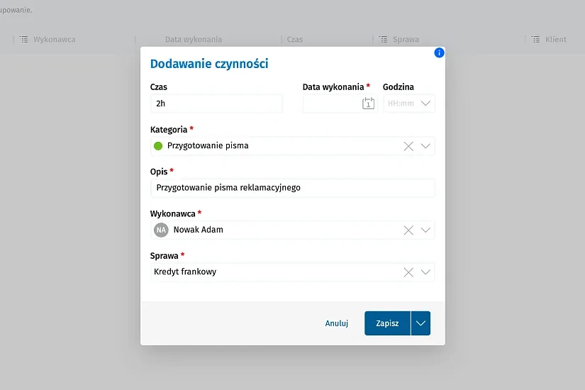 legal_desk_dodawanie_czynnosci