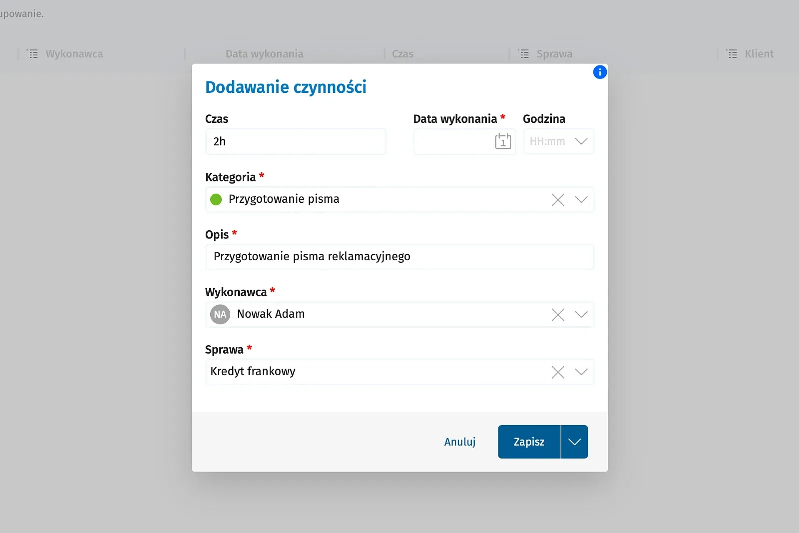legal_desk_dodawanie_czynnosci