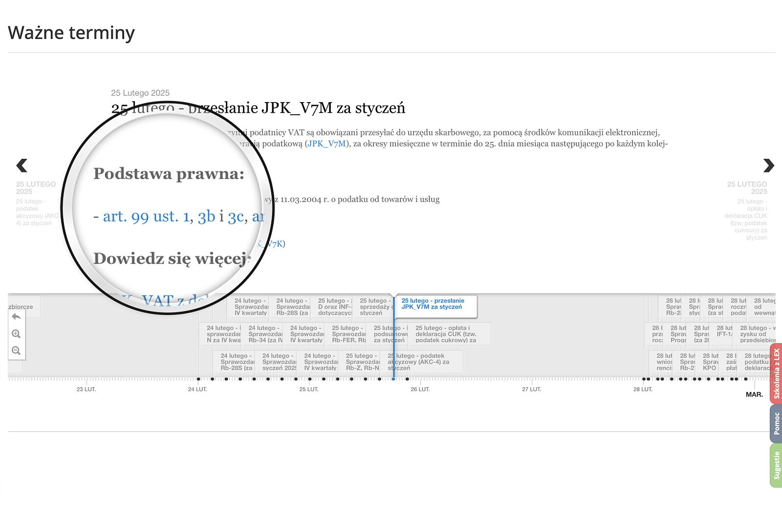 <p>Bezpośrednio linkujemy do podstawy prawnej lub gotowych edytowalnych wzorów dokumentów</p>