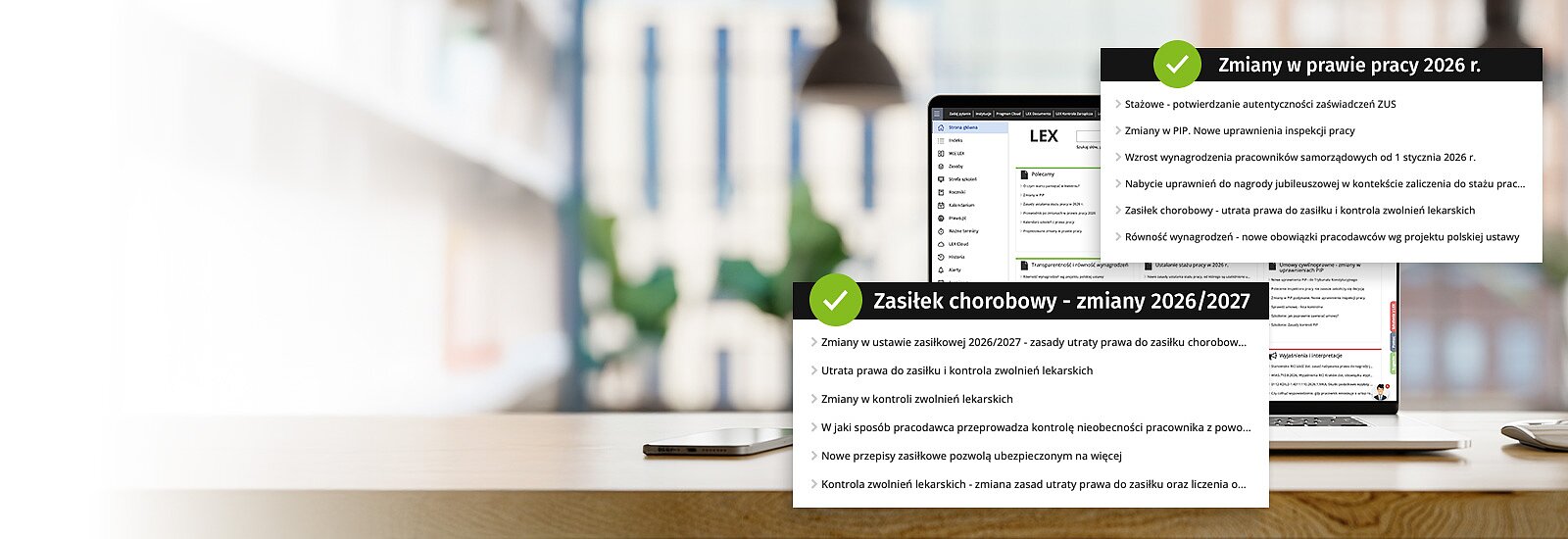Wypróbuj LEX Kadry Optimum z Expert AI&nbsp;przez 14 dni za darmo LEX Kadry to program, który zapewnia dostęp do aktualnych przepisów prawa pracy, edytowalnych wzorów dokumentów, komentarzy ekspertów oraz praktycznych poradników. Dzięki temu szybko znajdziesz odpowiedzi na pytania dotyczące kadrowo-płacowych obowiązków.&nbsp;Nowość! LEX Expert AI&nbsp;- inteligentny czat AI bazujący na zasobach LEX. W dostępie testowym: 20 zapytań do czata.&nbsp;&nbsp;