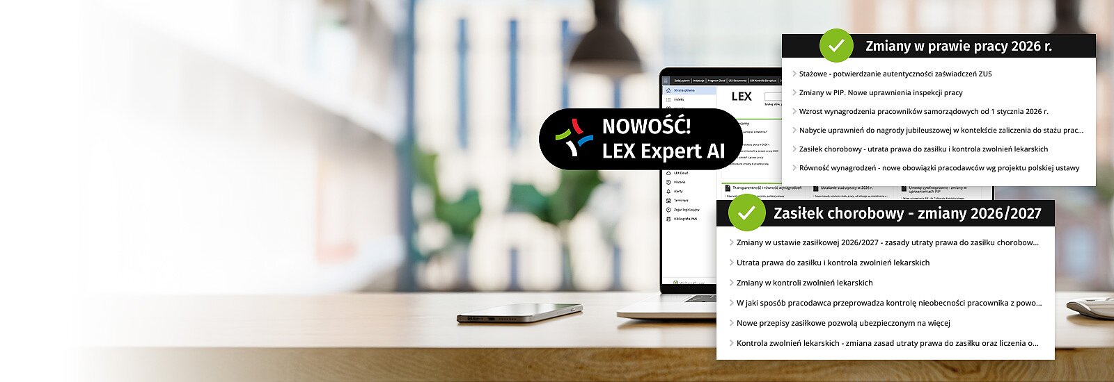 Wypróbuj LEX Kadry Optimum z Expert AI&nbsp;przez 14 dni za darmo LEX Kadry to program, który zapewnia dostęp do aktualnych przepisów prawa pracy, edytowalnych wzorów dokumentów, komentarzy ekspertów oraz praktycznych poradników. Dzięki temu szybko znajdziesz odpowiedzi na pytania dotyczące kadrowo-płacowych obowiązków.&nbsp;Nowość! LEX Expert AI&nbsp;- specjalistyczny czat AI bazujący na zasobach LEX. W dostępie testowym: 20 zapytań do czata.&nbsp;&nbsp;