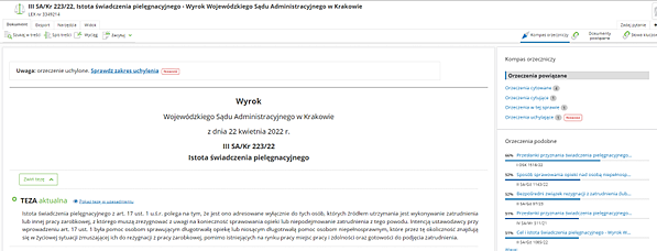 Efektywna analiza orzecznicza - jak usprawnić pracę z orzeczeniami w LEX? – fot. 2 Efektywna analiza orzecznicza - jak usprawnić pracę z orzeczeniami w LEX? – fot. 2